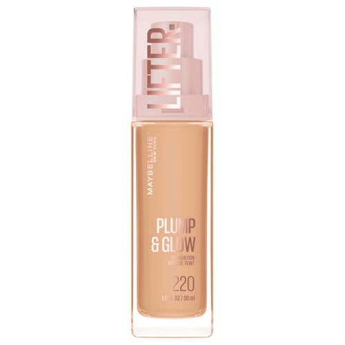 Maybelline New York Lifter Plump & Glow foundation - 220 - 30ml afbeelding