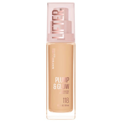 Maybelline New York Lifter Plump & Glow foundation - 118 - 30ml afbeelding