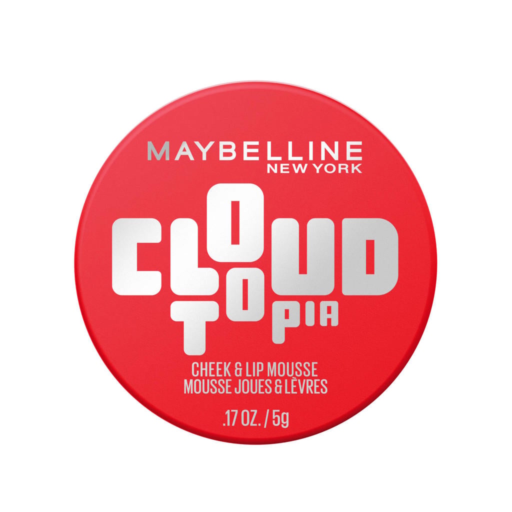 Maybelline New York Cloudtopia Blush Cream cheek & lip mousse - 03 Divine Crimson