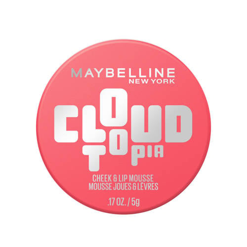 Maybelline New York Cloudtopia Blush Cream cheek & lip mousse - 07 Moonlight Rose afbeelding