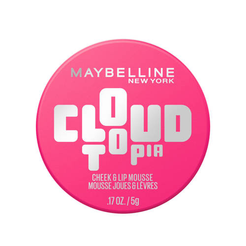 Maybelline New York Cloudtopia Blush Cream cheek & lip mousse - 04 Pink Daydream afbeelding