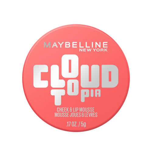 Maybelline New York Cloudtopia Blush Cream cheek & lip mousse - 05 Coral Ilusion afbeelding