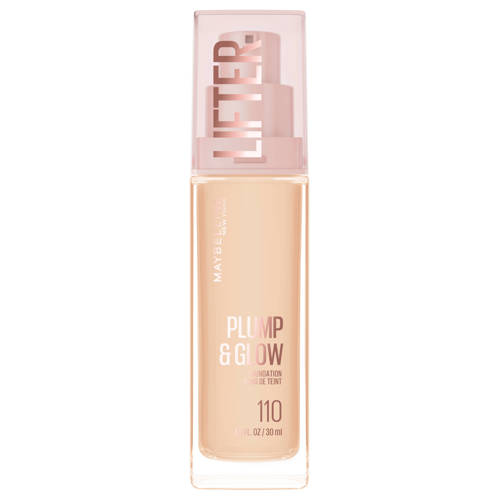 Maybelline New York Lifter Plump & Glow foundation - 110 - 30ml afbeelding
