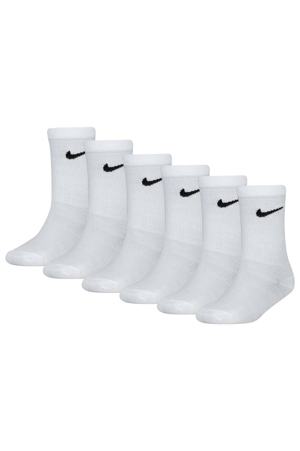 Nike sokken - wit (set van 6)
