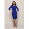Mart Visser midi jurk blauw