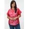 VERO MODA CURVE gebloemde top roze