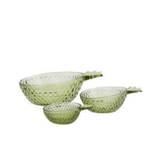 kom ananas (set van 3)