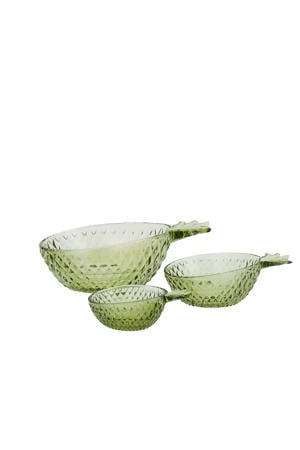 kom ananas (set van 3)