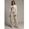 HYPEDROP wide leg regular waist casual broek taupe