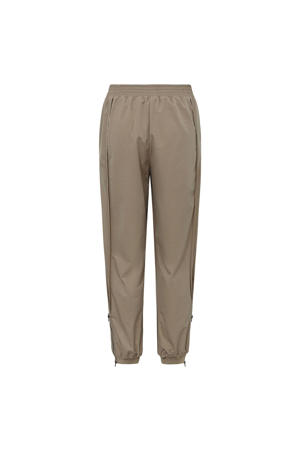barrel regular waist broek camel