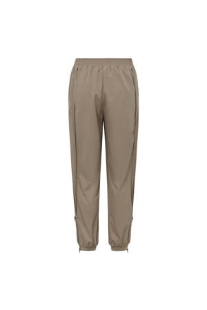 barrel regular waist broek camel