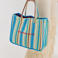 HARPER & YVE reversible shopper Lexie blauw/bordeauxrood