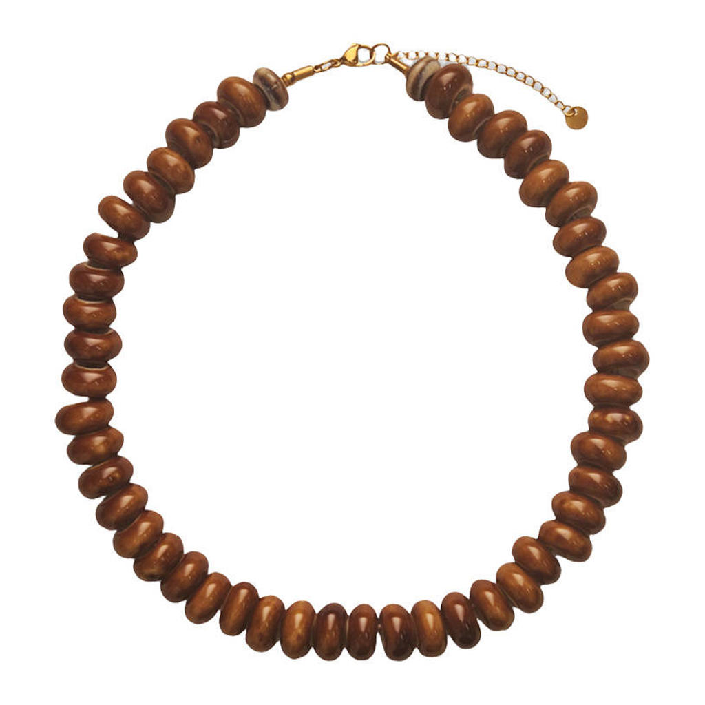 HARPER & YVE ketting Rosalina bruin