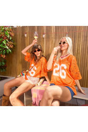 thumbnail: Wehkamp &C x Wehkamp oranje shirt
