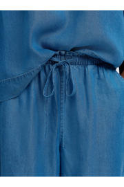 thumbnail: Selected regular waist casual short medium blue denim
