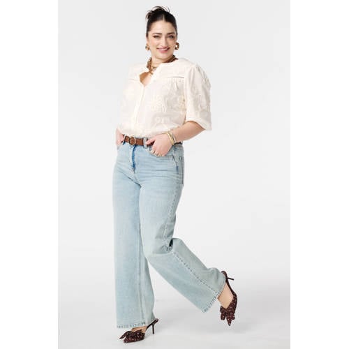 MS Mode blouse crème afbeelding