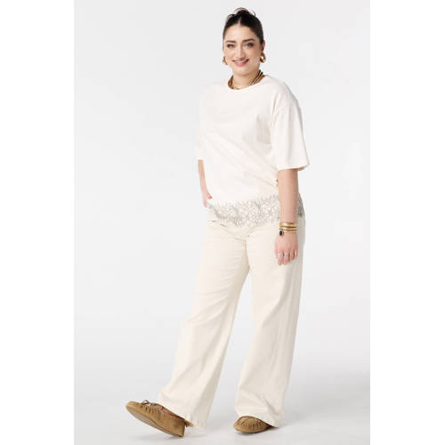 MS Mode T-shirt crème afbeelding
