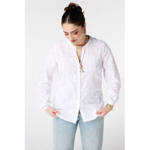 MS Mode blouse wit afbeelding
