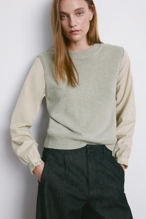 sweater lichtgroen