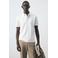 Mango Man slim polo wit