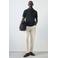 Mango Man slim polo donkerblauw