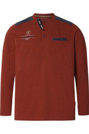 thumbnail: Babista longsleeve Plus Size met print - rood