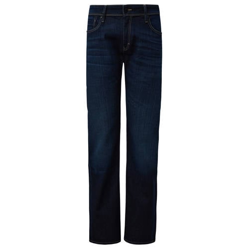 s.Oliver BLACK LABEL straight leg jeans dark blue denim afbeelding