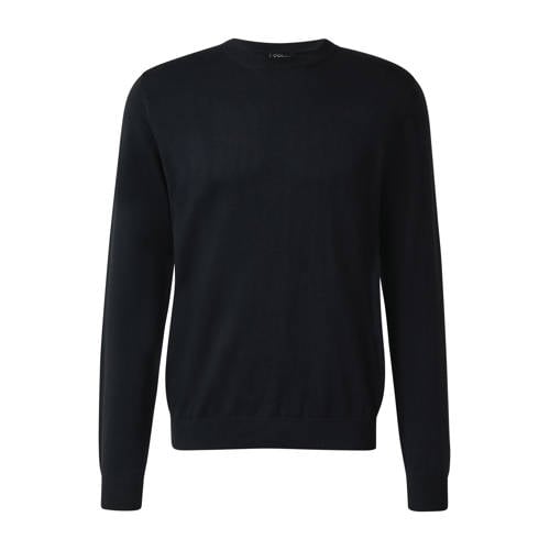 s.Oliver BLACK LABEL gebreide trui donkerblauw afbeelding