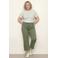 s.Oliver Curve capri jeans kaki