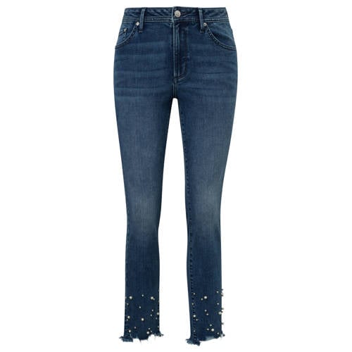 s.Oliver Curve skinny jeans medium blue denim afbeelding