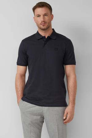 regular polo donkerblauw