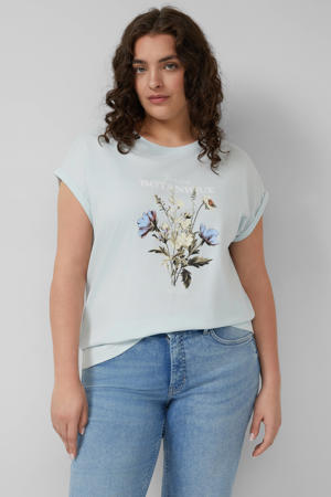 T-shirt lichtblauw
