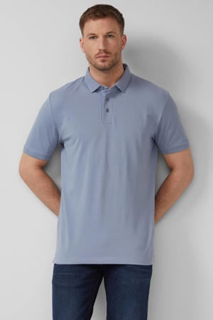 regular polo blauw