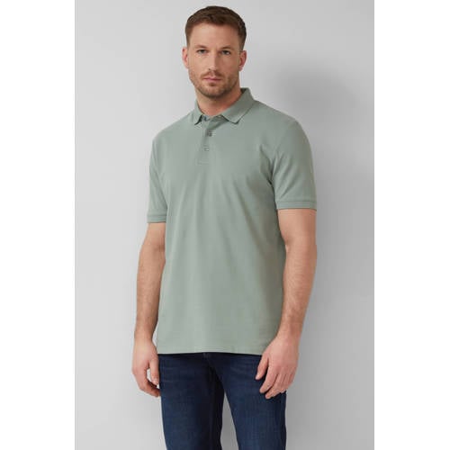 s.Oliver BLACK LABEL regular polo groen afbeelding