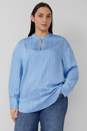 blousetop lichtblauw