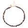 Life of Bulu ketting Riva met hartjes bruin
