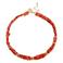 Life of Bulu gevlochten ketting Lola oranje
