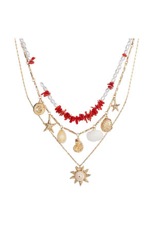 ketting Mia Sea goudkleurig