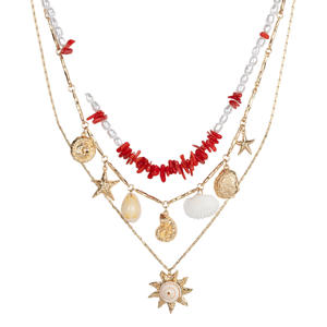ketting Mia Sea goudkleurig