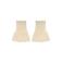 Life of Bulu kanten manchetten beige