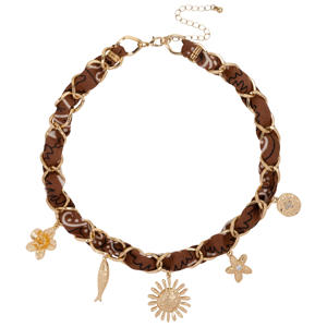 ketting Coco bruin