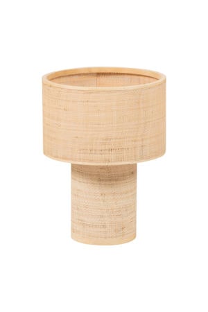 Syro tafellamp raffia naturel (38xø28 cm)