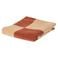 WOOOD WOOOD Zena Kleed - Velvet - Roestbruin/Beige - 1x170x130