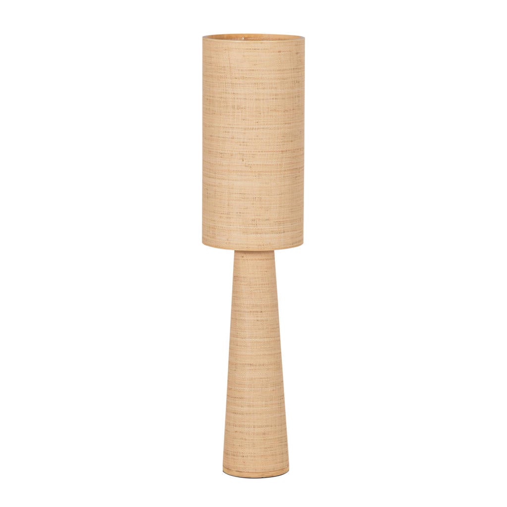 WOOOD WOOOD Syro Vloerlamp Ø 30 CM - Raffia - Naturel - 130x30x30