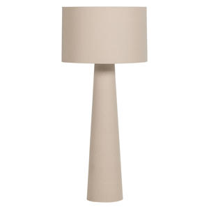 LOFT VLOERLAMP XXL METAAL/BOUCLÉ NATUREL 160XØ70 CM