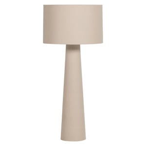 LOFT VLOERLAMP XXL METAAL/BOUCLÉ NATUREL 160XØ70 CM