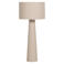 WOOOD WOOOD Loft Vloerlamp XXL Ø70 CM - Metaal/Bouclé - Naturel - 160x70x70