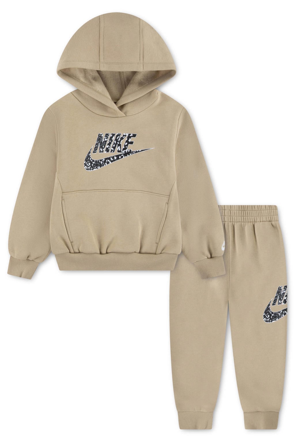 Nike joggingpak beige