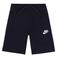 Nike sweatshort donkerblauw