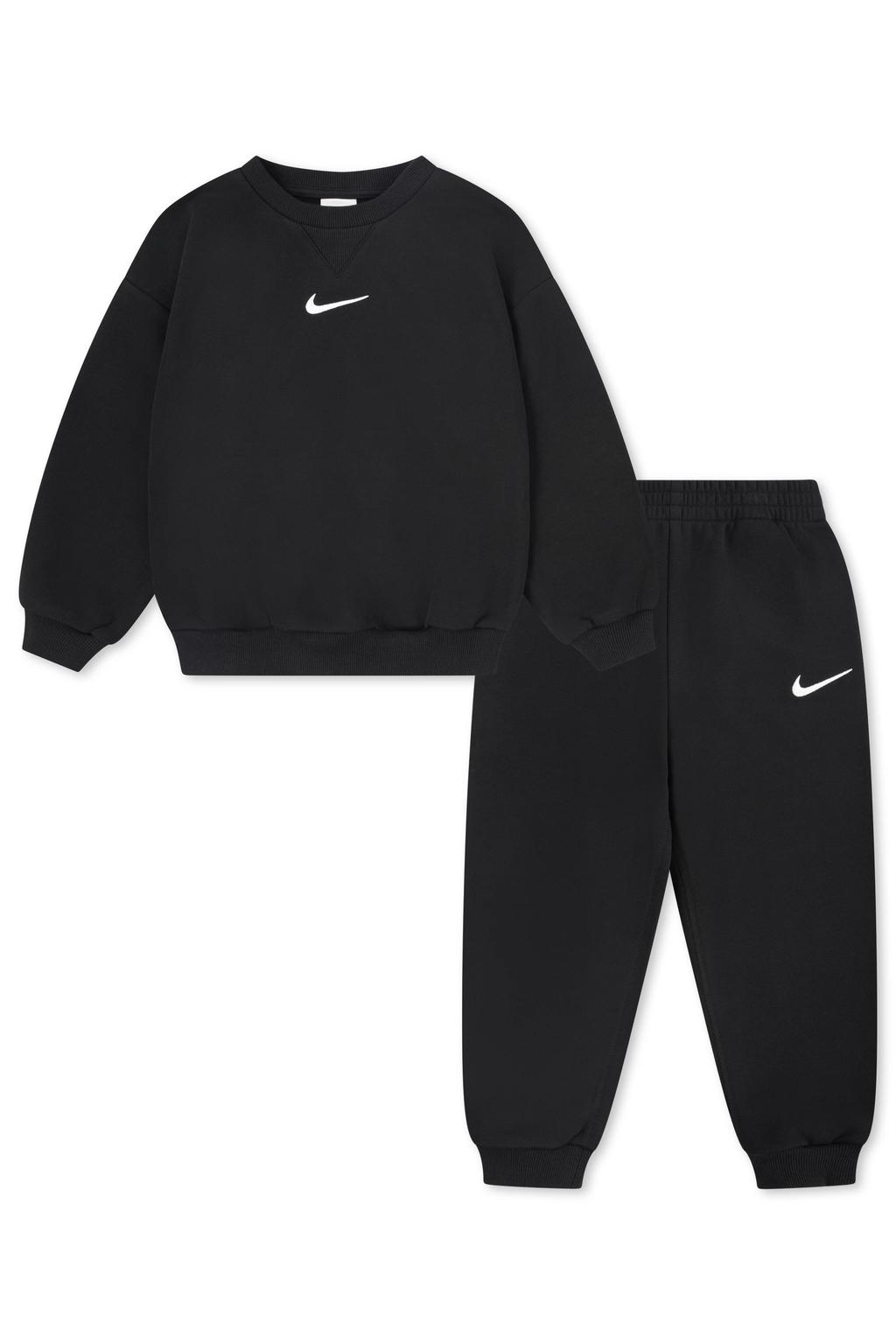 Nike joggingpak met ronde hals - zwart